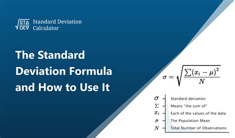 how to read std results|Standard Deviation: Interpretations and Calculations.